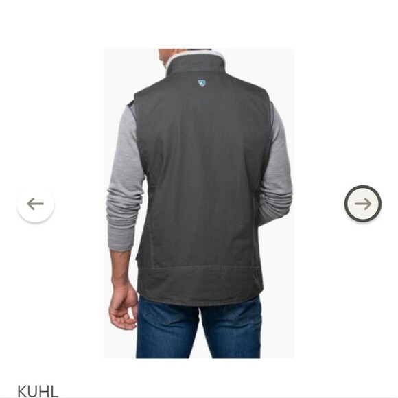 Kuhl Burr Lined Vest Size Xxl - Picture 7 of 7